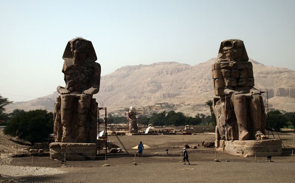 Colossi of Memnon, Luxor, Egypt