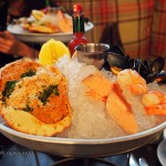 Seafood platter at Malmaison in Aberdeen