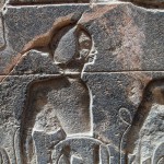 Africa slave hieroglyph, Luxor Temple, Luxor