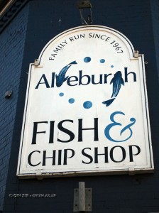 Aldeburgh fish and chip shop, Aldeburgh, Suffolk