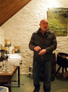 Andy Atkinson at Cornish Orchard Cider in Cornwall