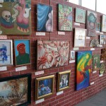 Art Gallery at Vintage Festival, Southbank