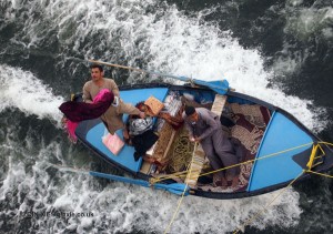 Boat salesmen, Cruise on the Nile