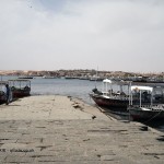 Boats, Philae Temple, Lake Nasser
