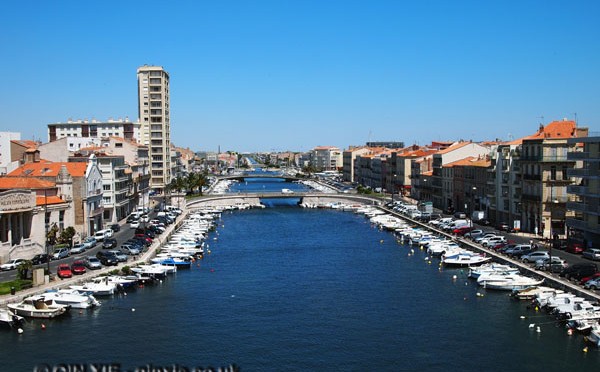 Canal, Sete, France