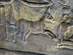 Donkey hieroglyph, Temple of Horus, Edfu
