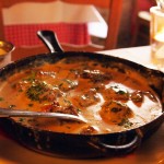 Eel stew, Bruges, Belgium