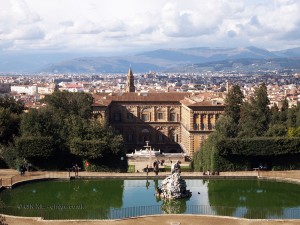 View from Pitti Palace, Florence, Italy
