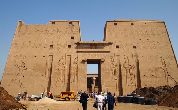 Gate, Temple of Horus, Edfu