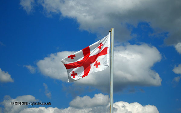 Flag in Georgia