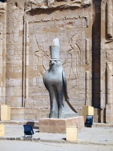 Horus statue, Temple of Horus, Edfu