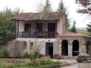 Side building at Ikalto Monastery in Georgia