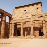 Inside gate, Luxor Temple, Luxor