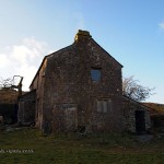 Lone country house in Cornwall