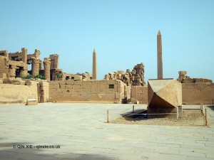 Lying obelisk, Karnak Temple, Luxor