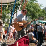 Outdoor music at Vintage Festival, Southbank
