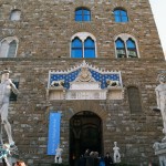 Palazzo Vecchio entrance, Florence, Italy