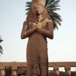 Pharoah statue, Karnak Temple, Luxor