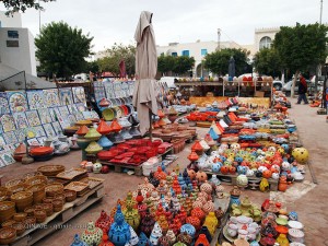 Pottery market, Tunisia