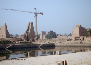 Restoration, Karnak Temple, Luxor