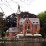 Riverside house, Bruges, Belgium