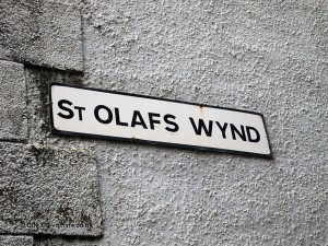 St Olafs Wynd on Kirkwall