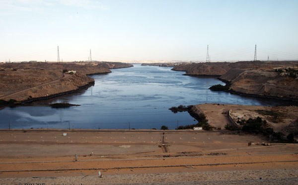 View from High Dam at Aswan