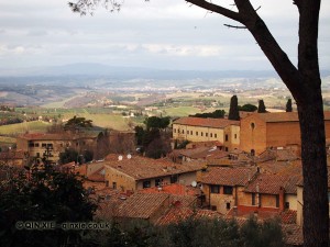 Rooftops, San Gimignano, Italy