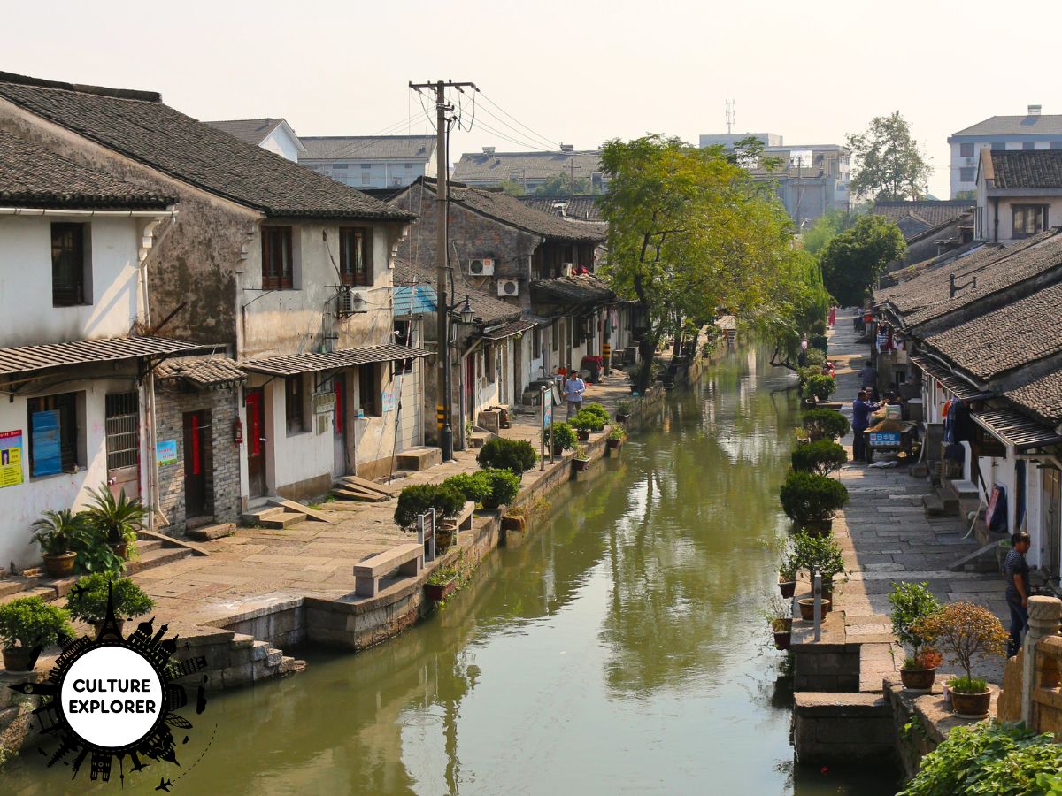 Canal in Shaoxing, China