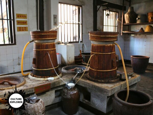 Distillery in Shaoxing, China