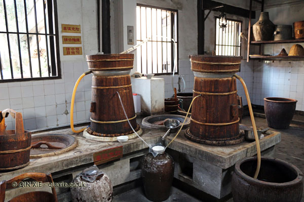 Shaoxing wine production Qin Xie