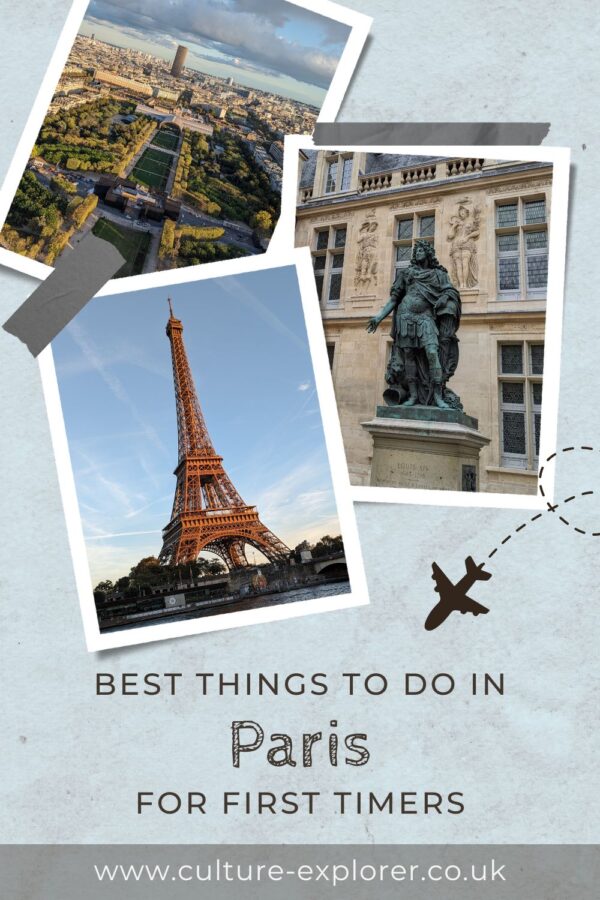 Best things to do in Paris for first timers