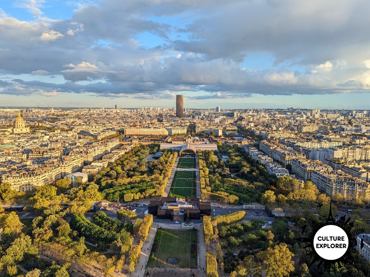 View from Eiffel Tower copyright Qin Xie