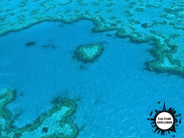 Heart reef in Queensland copyright Qin Xie