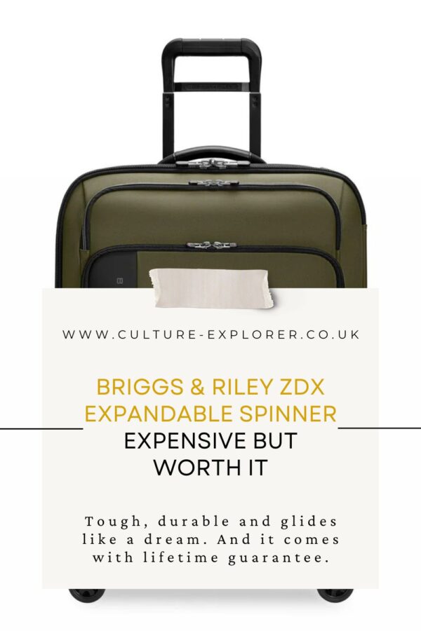Briggs & Riley ZDX expandable spinner review