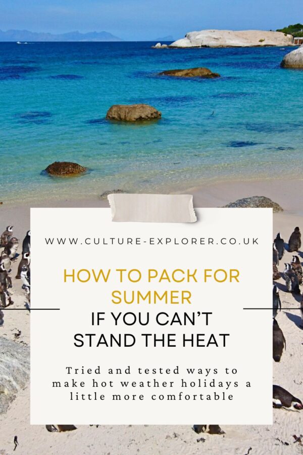 Guide to packing for summer