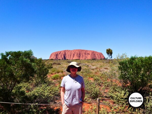 Qin Xie at Uluru copyright Qin Xie