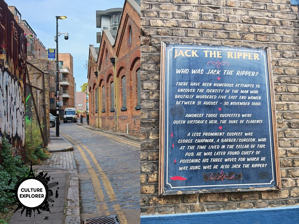 Jack the Ripper plaque on Gunthorpe Street