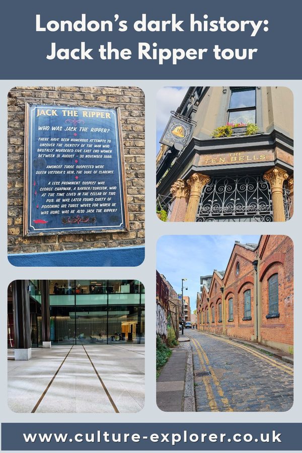 London Jack the Ripper tour Culture Explorer